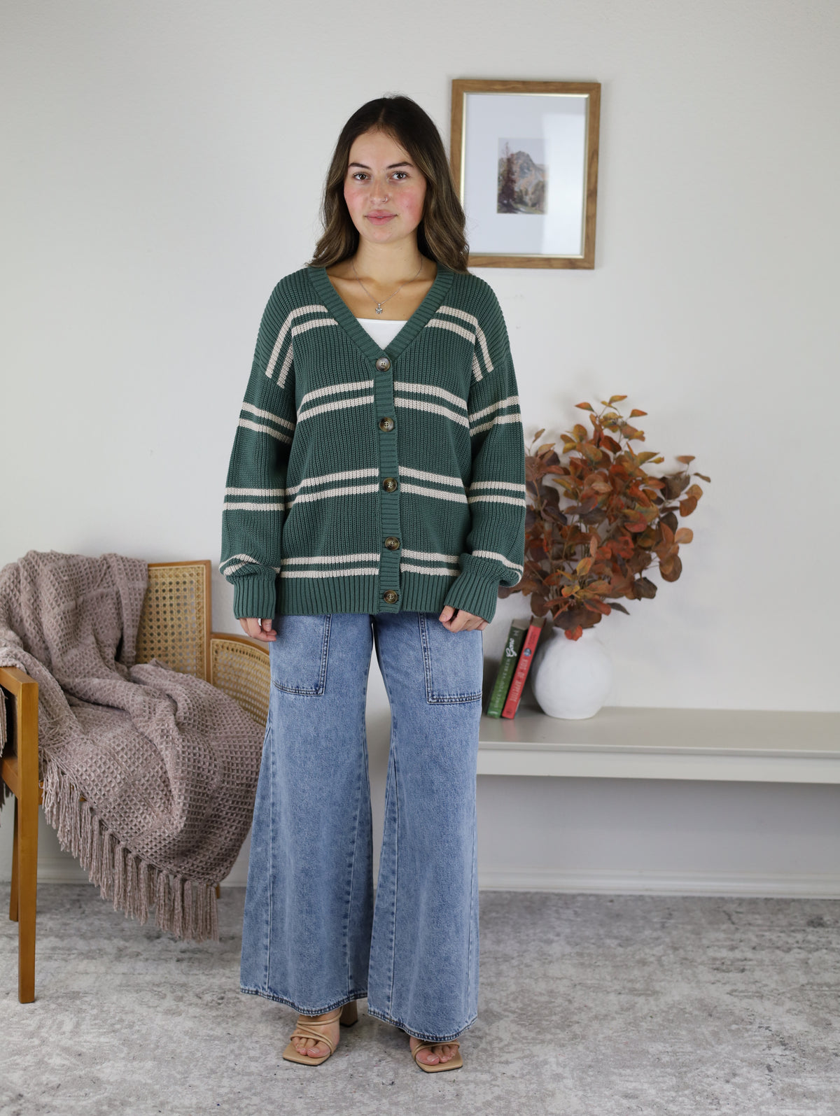 Z Supply - Boyfriend Striped Cardigan - Final Sale