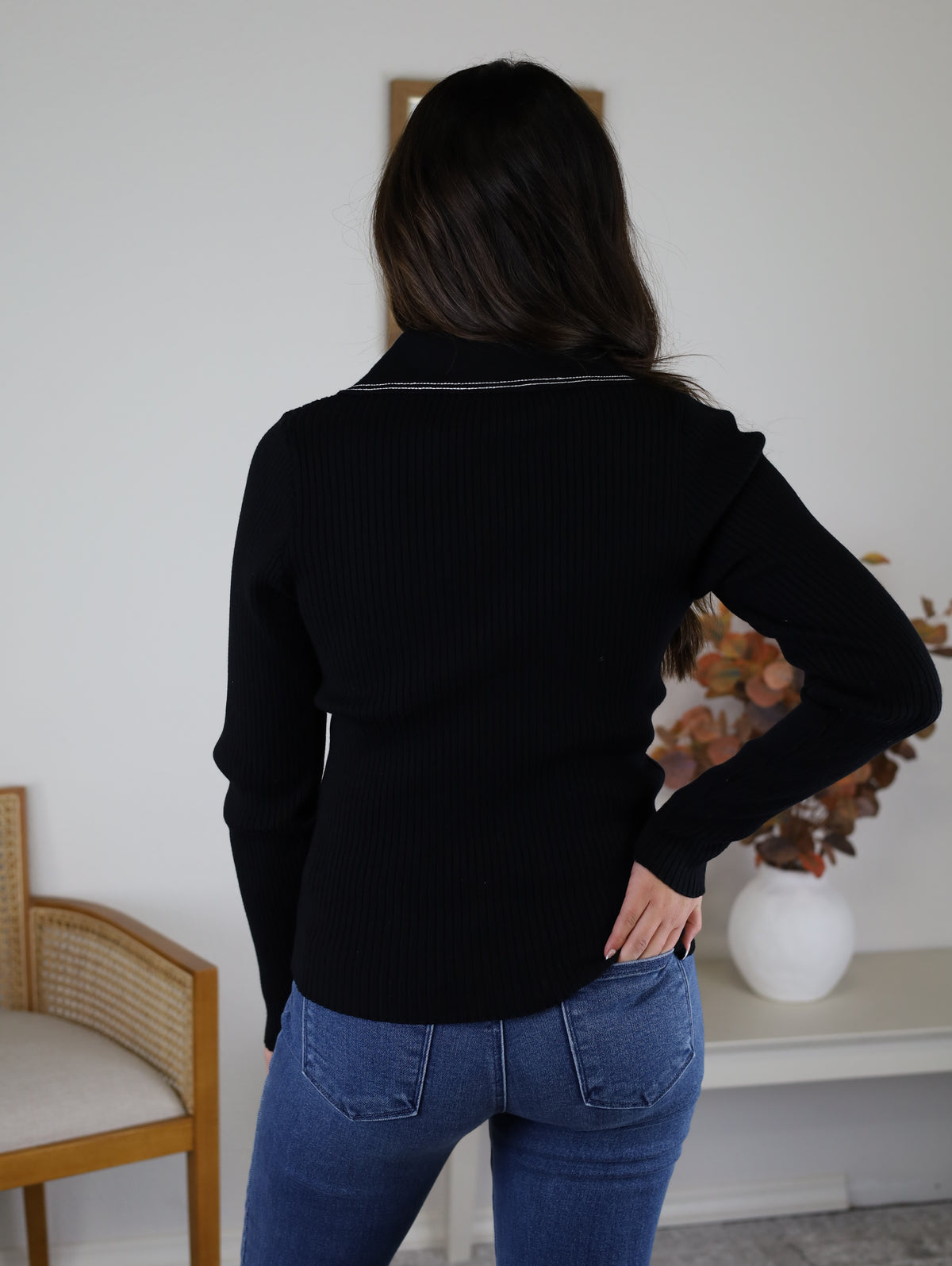 Cynthia Henley Sweater - Black