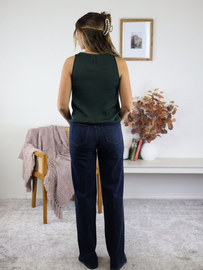 Mable Button Front Tank Top