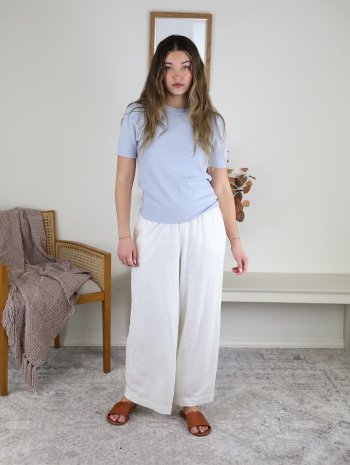 Bella Short Sleeve Sweater