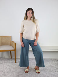 West Raw Edge Sweater