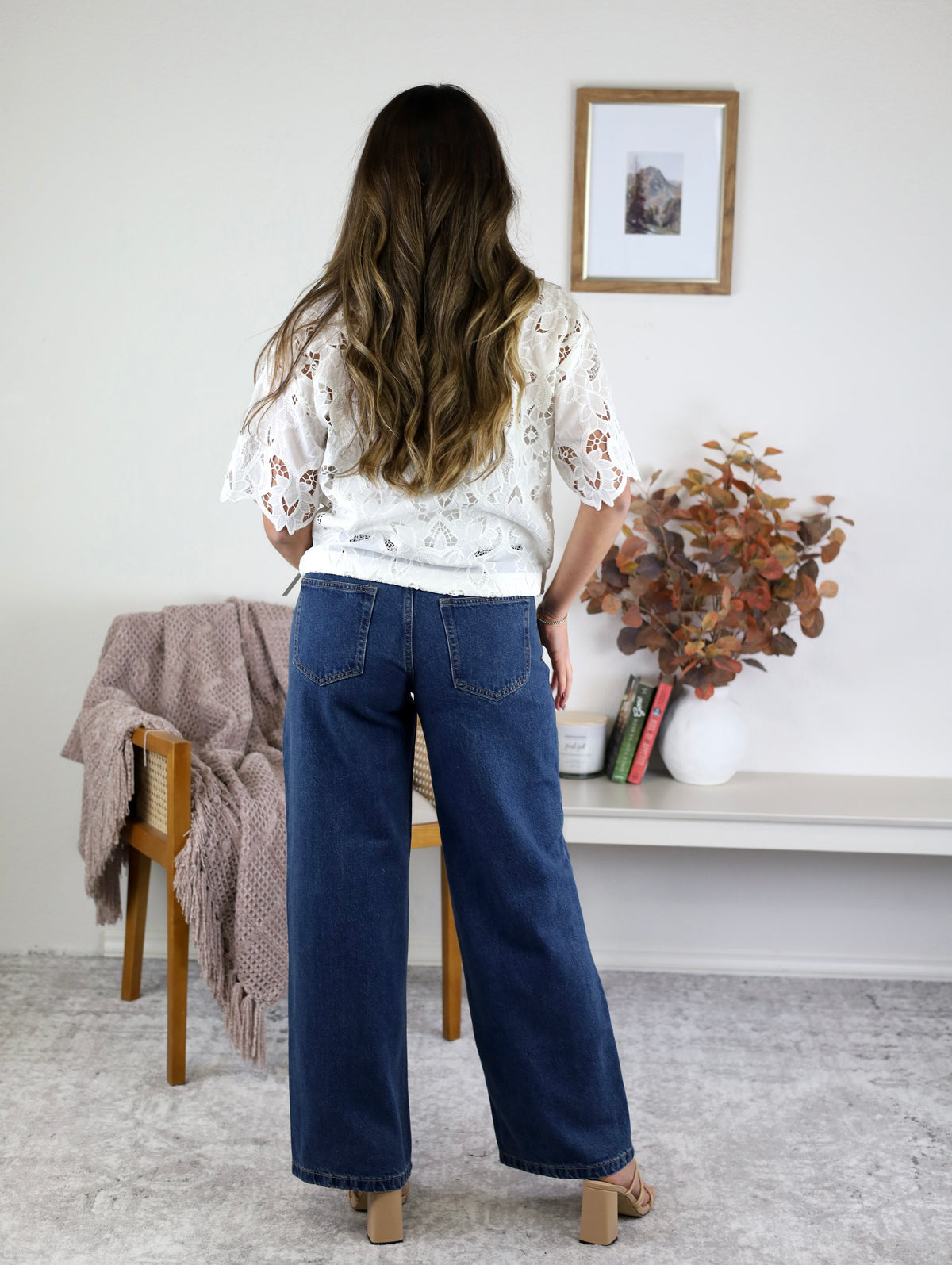 Ross Drawstring Waist Jeans - Final Sale