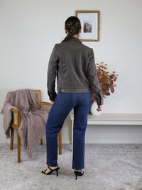 Lori Faux Suede Jacket