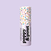 Poppy & Pout - Lip Balm, Birthday Confetti Cake, Purple