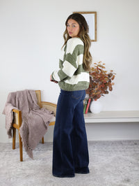 Chenille Stripe Sweater - Final Sale
