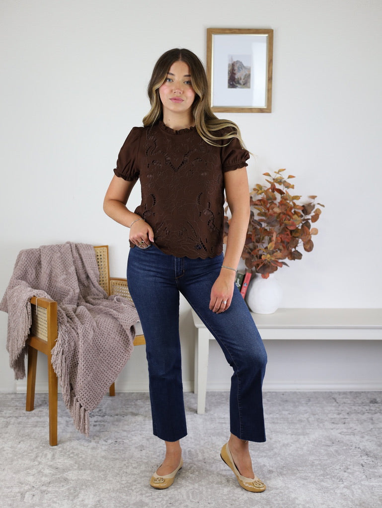 Ashland Embroidered Blouse - Final Sale