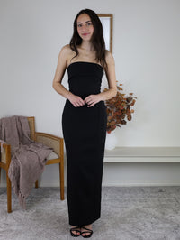 Tippi Fold Over Pencil Maxi Dress