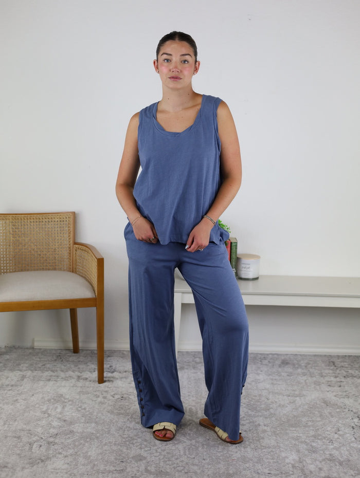 Chandler Cotton Tank/Pant  Set