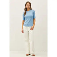 Crew Short Sleeve Top - Marina