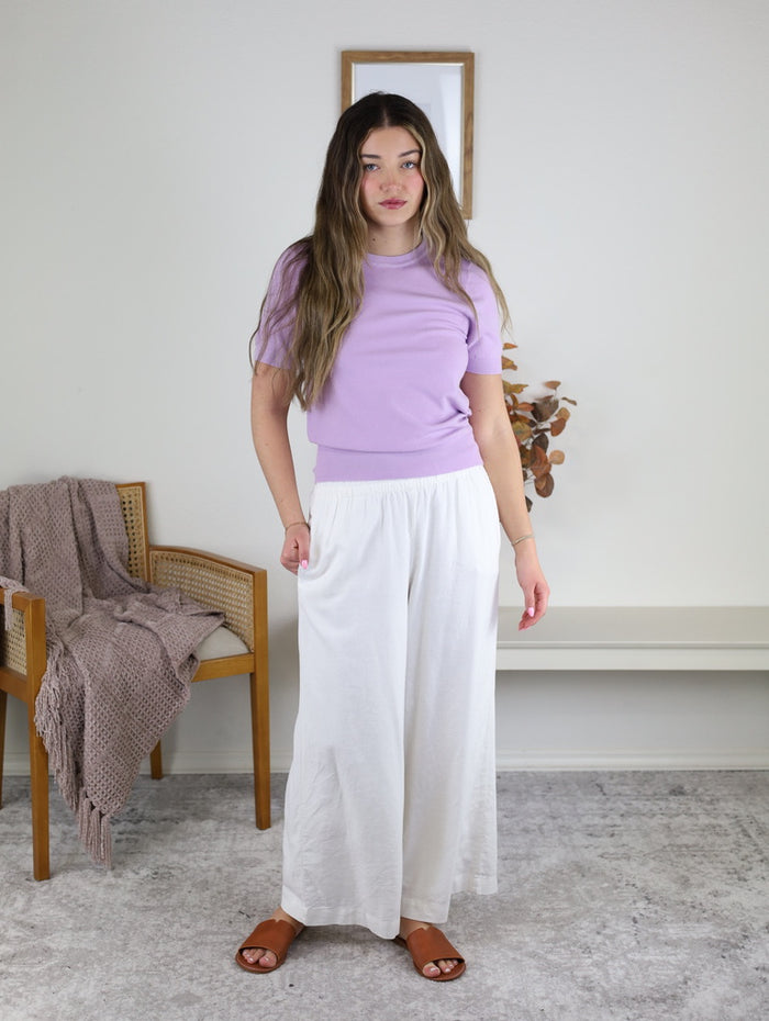 Bella Short Sleeve Sweater