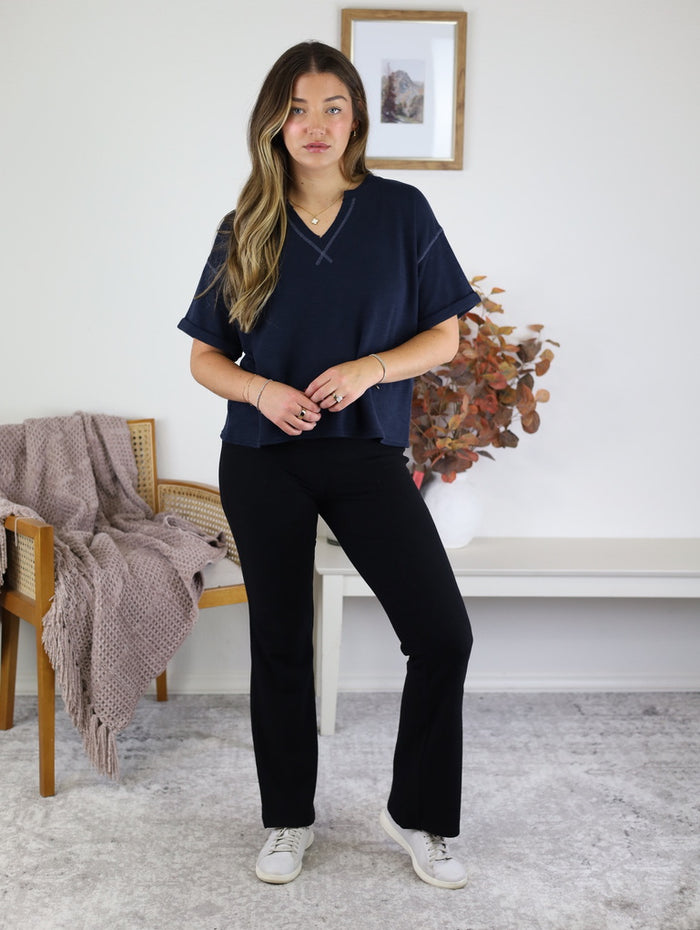 Deliah Short Sleeve Top