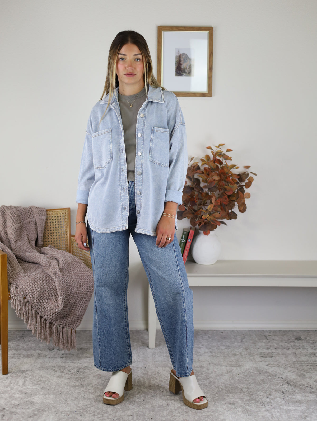 Z Supply - All Day Knit Denim Jacket