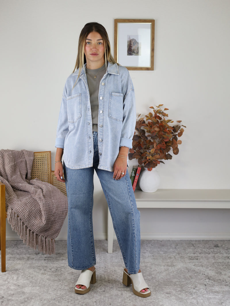 Z Supply - All Day Knit Denim Jacket