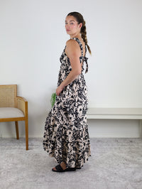 Nicole V-Neck Maxi Dress