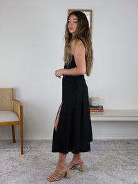 Yasmin Midi Dress - Black