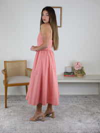 Sabrina Gingham Midi Dress