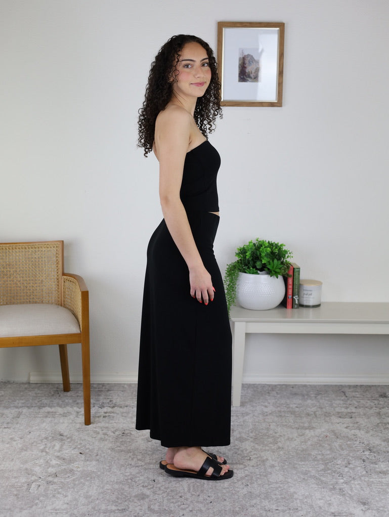 Margot Strapless Top & Skirt Set