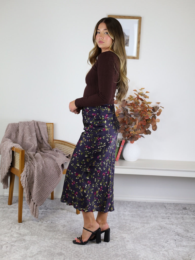 Sway Satin Maxi Skirt - Final Sale