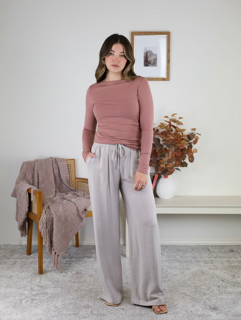 Kenny Boatneck Top