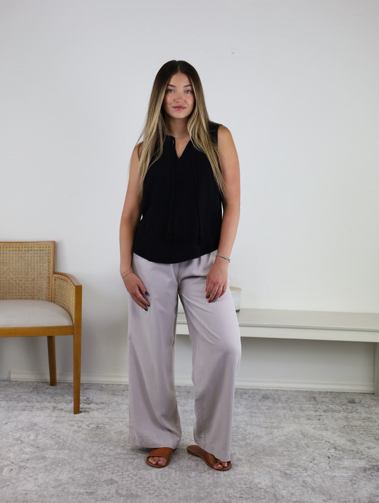 Heritage Linen Blend Blouse