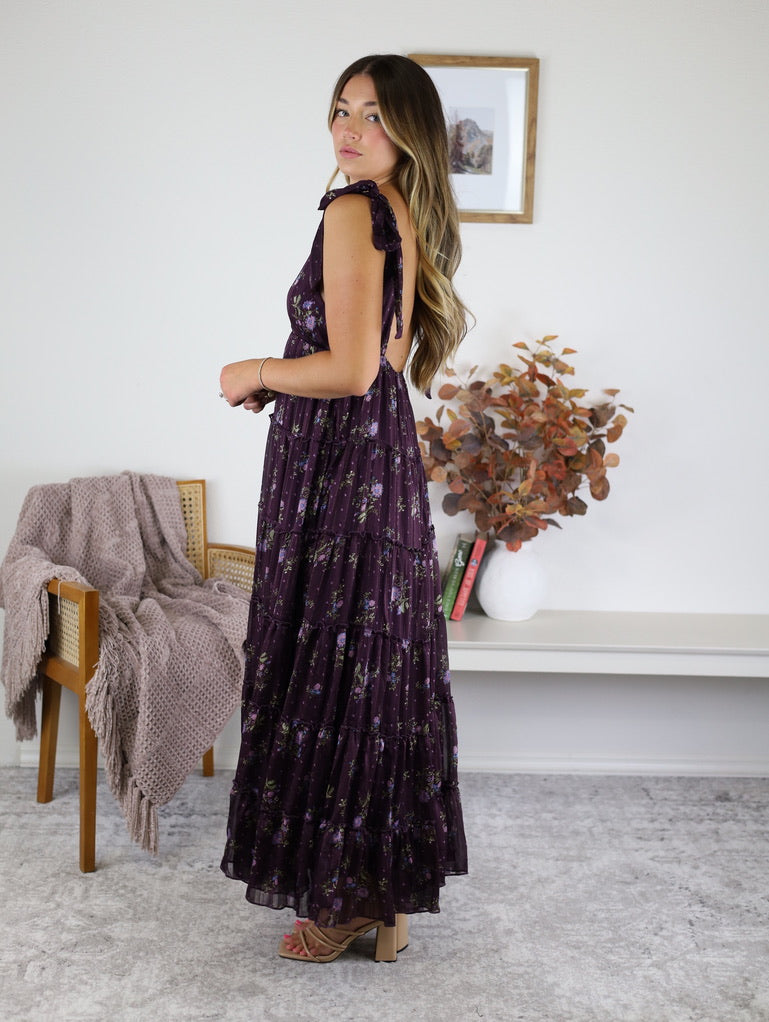 Sasha Floral Midi Dress