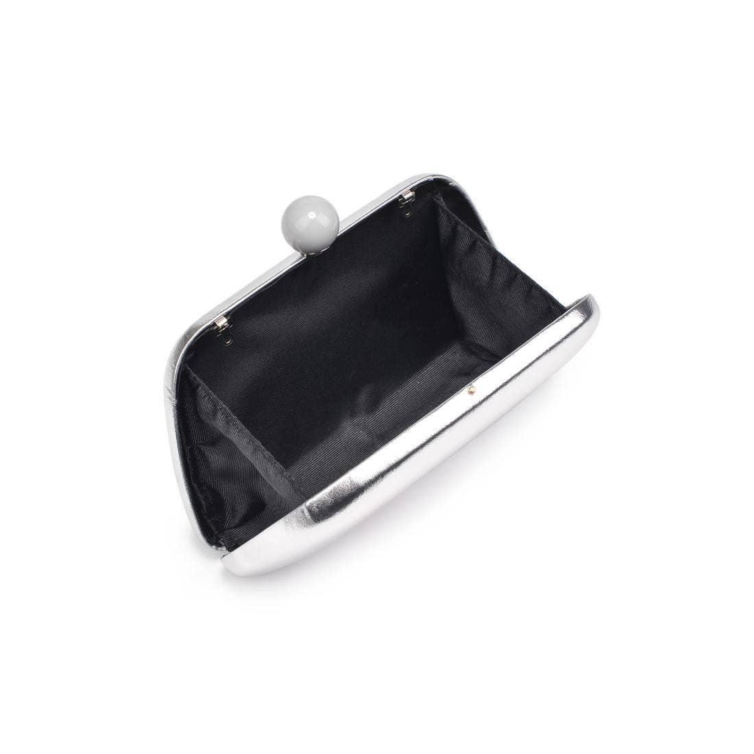 Sahara Evening Bag: Silver