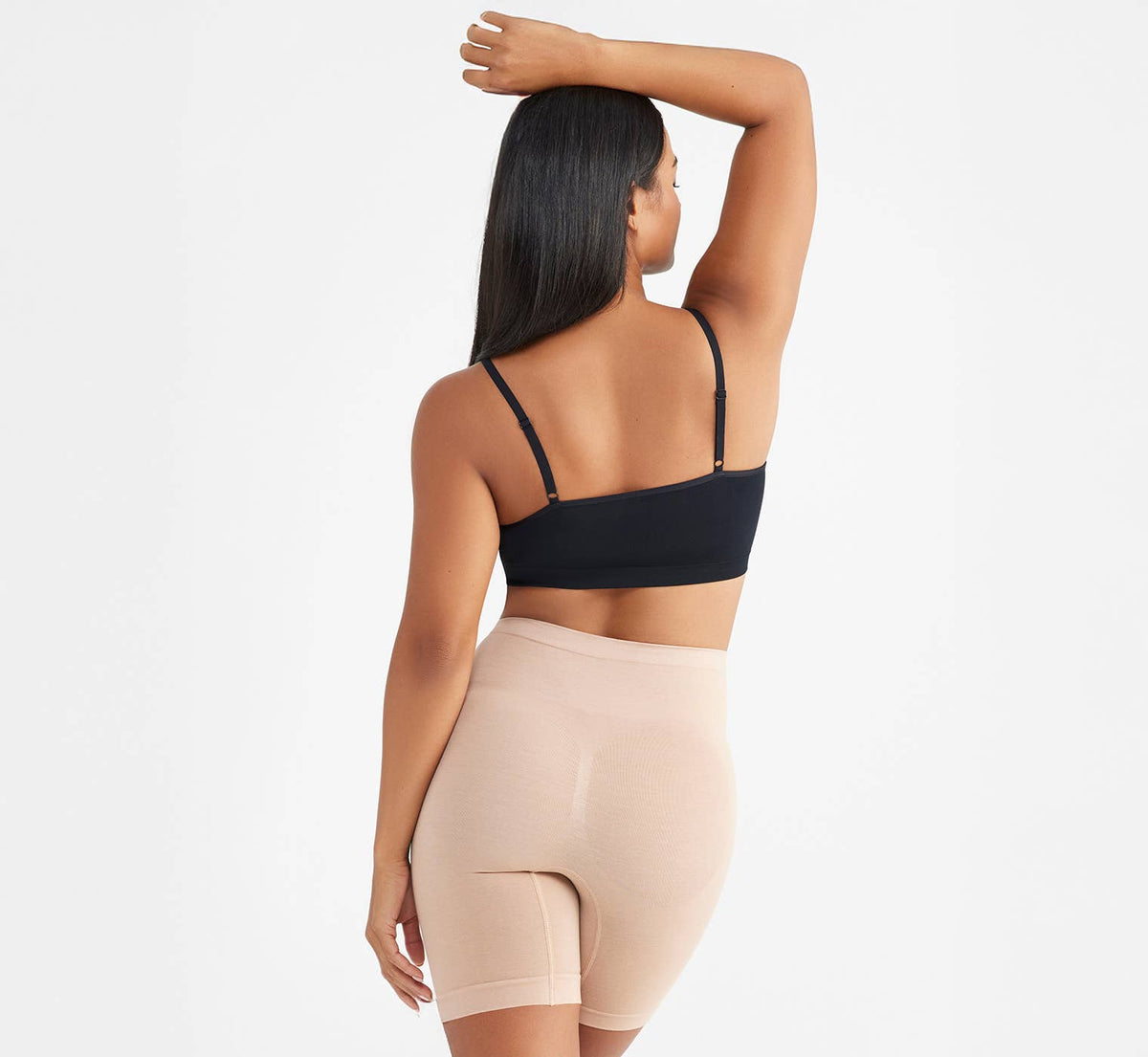 Yummie - Brigitta Mid Waist Shapewear Slip Short - Yummie SoftServe™: Almond