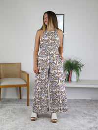 Selena Floral Print Jumpsuit