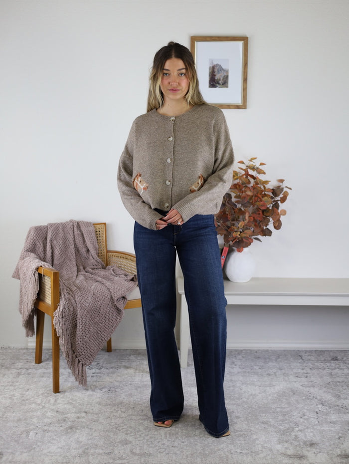 Western Horse Cardigan - Final Sale