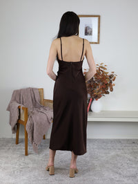 Fallon Cowl Neck Midi Dress