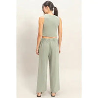 Reece Pant Set - Sage