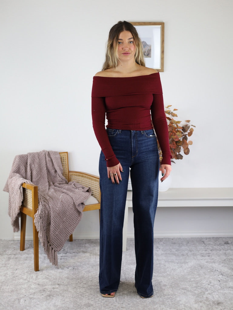 Linwood Off Shoulder Sweater