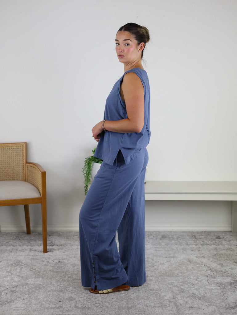 Chandler Cotton Tank/Pant  Set