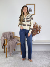 Kylie Printed Cardigan - Final Sale