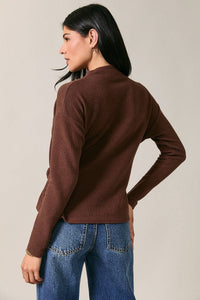 Sarper Mock Neck w/Belt
