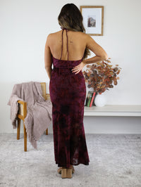 Take Me Away Halter Maxi Dress