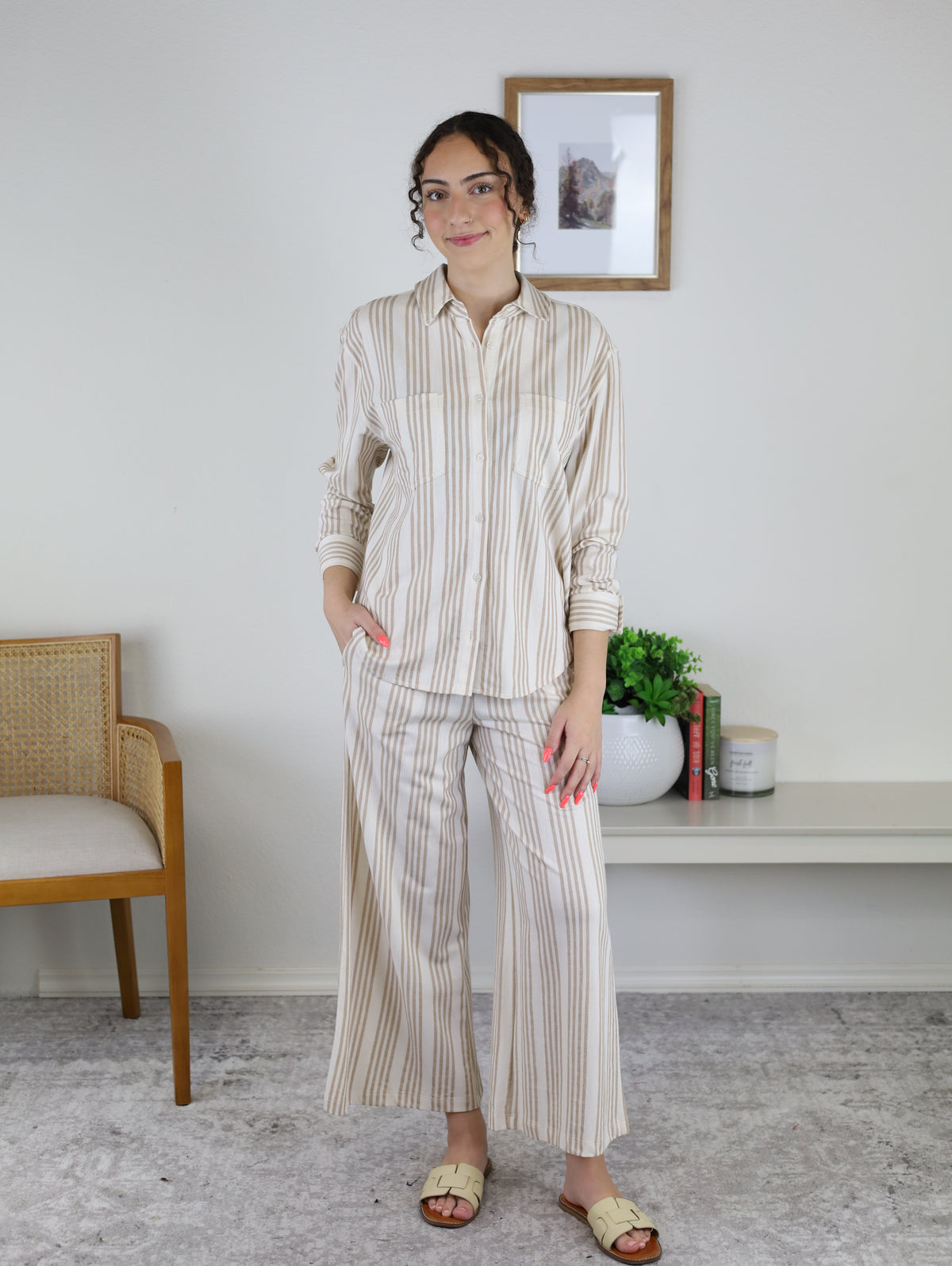 Scout Knit Striped Pant