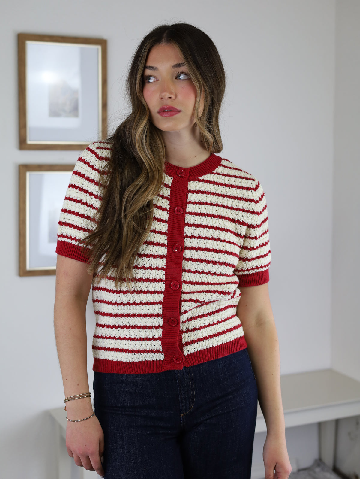 Avery Stripe Cardigan