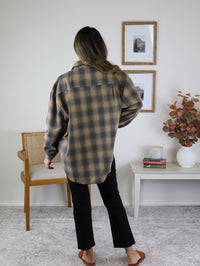 Oscar Mixed Plaid Shacket