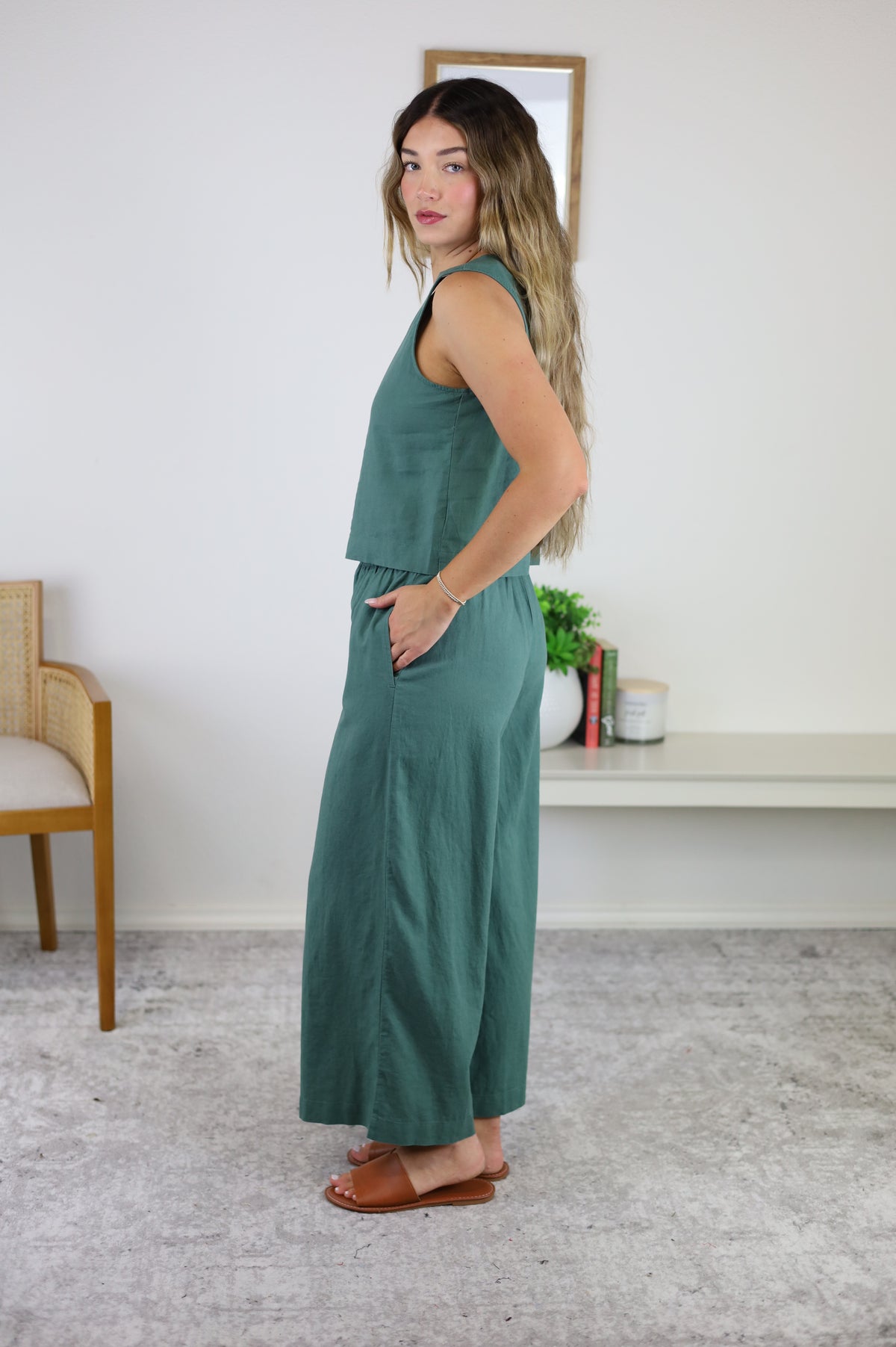 Sloane Linen Top