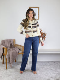 Kylie Printed Cardigan - Final Sale
