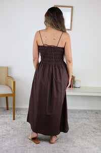 Cornelia Poplin Maxi Dress