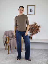 Crew Short Sleeve Basic Top