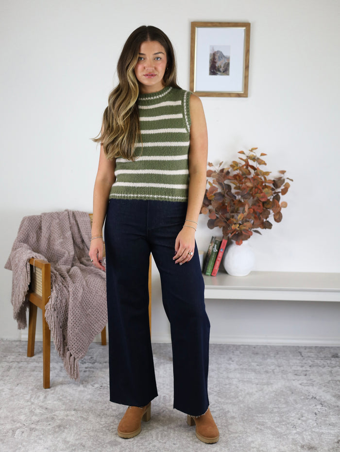 Logan Striped Vest