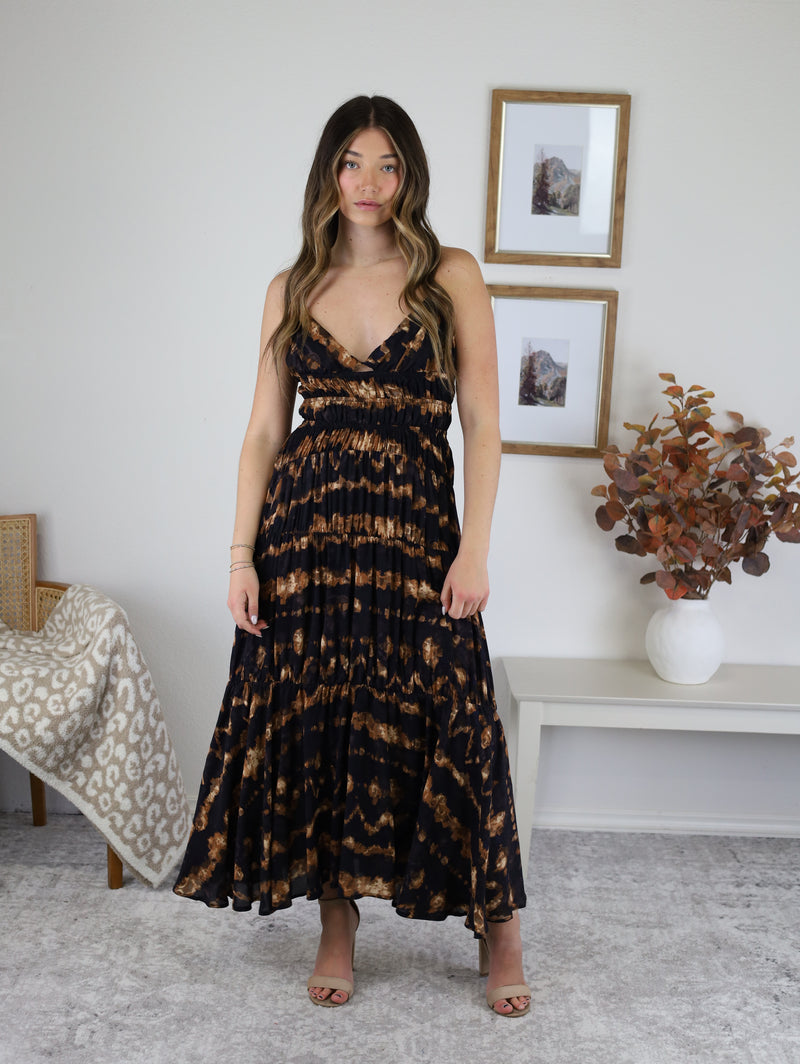 Java Tie Dye Maxi Dress