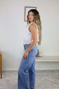 Sophie Embroidered Cotton Top