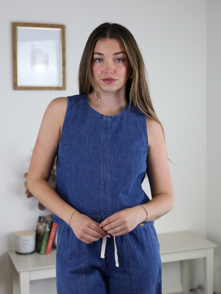 Z Supply - Sun Seeker Denim Tank