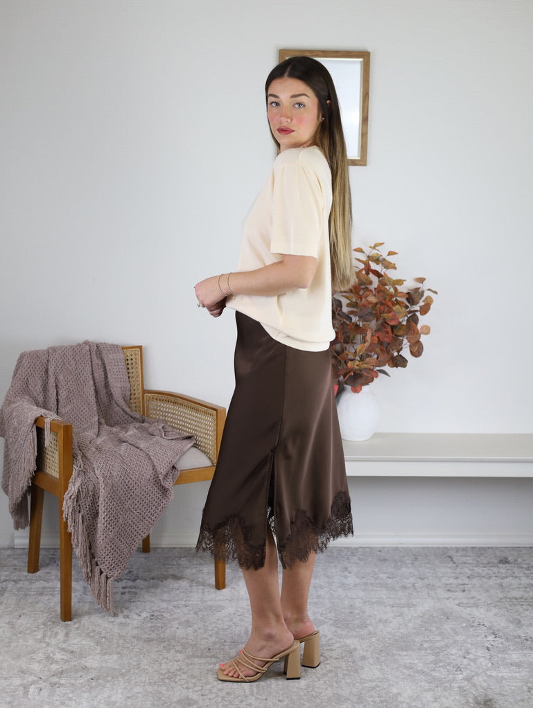 Cash Short Sleeve Sweater