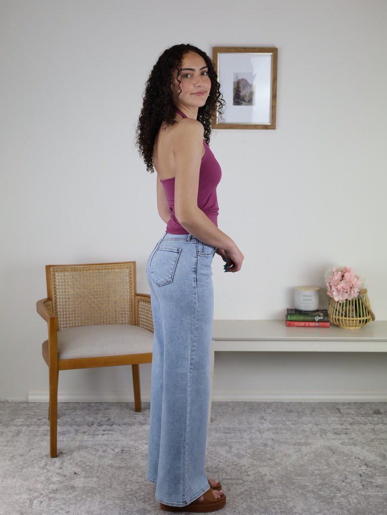 Halter Top - Mullberry