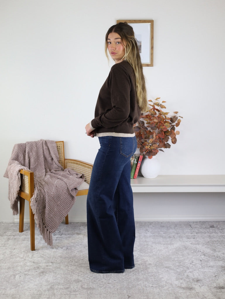 Billie Two Tone Cardigan